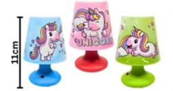 LAMPE DE CHEVET LICORNE ASST